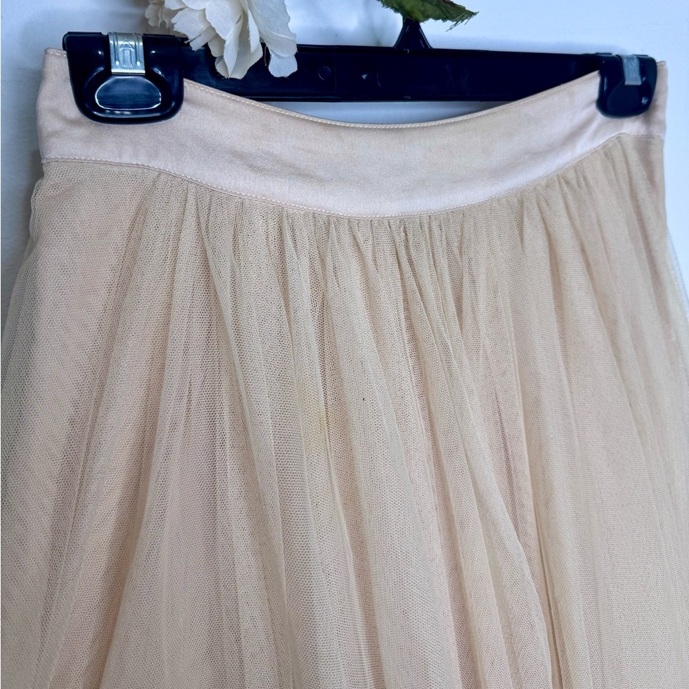 Free People ‘Keep Me’ Tulle Maxi Skirt in Shell - Picture 12 of 13